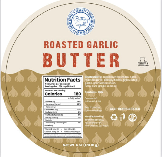 Roasted Garlic Butter