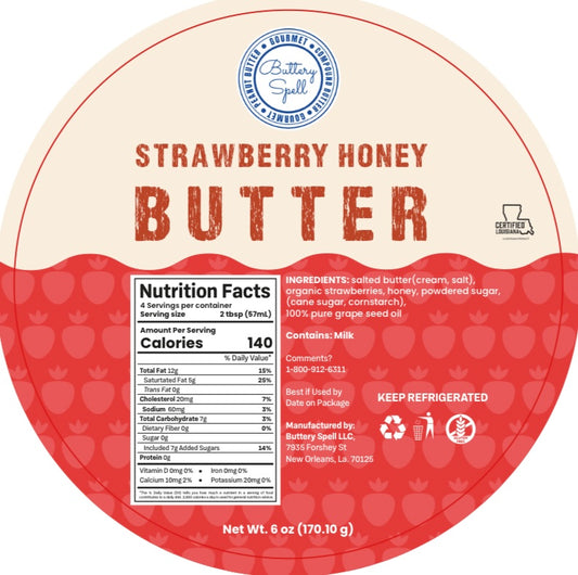 Strawberry Honey Butter